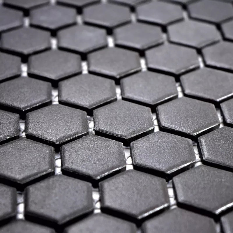 hexagon anti slip mosaic 