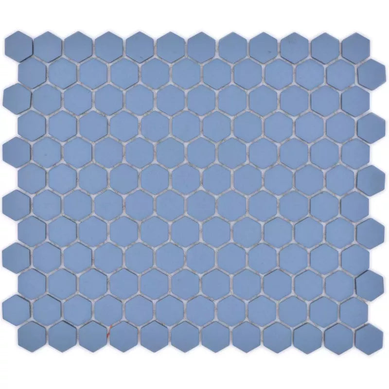Blue hexagon anti slip 