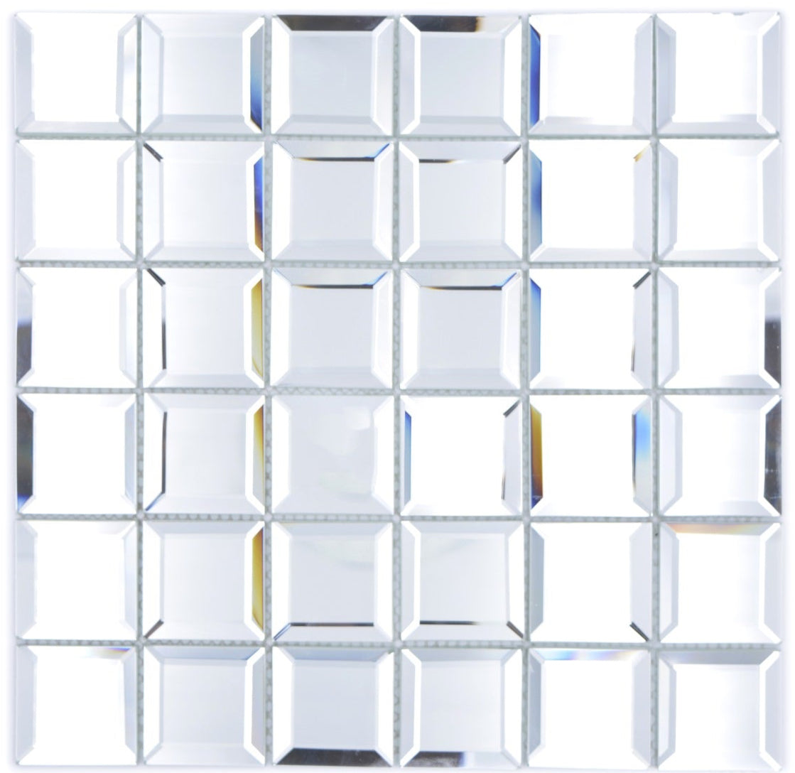 Mirror Glass Wall Mosaic Tile Majestic