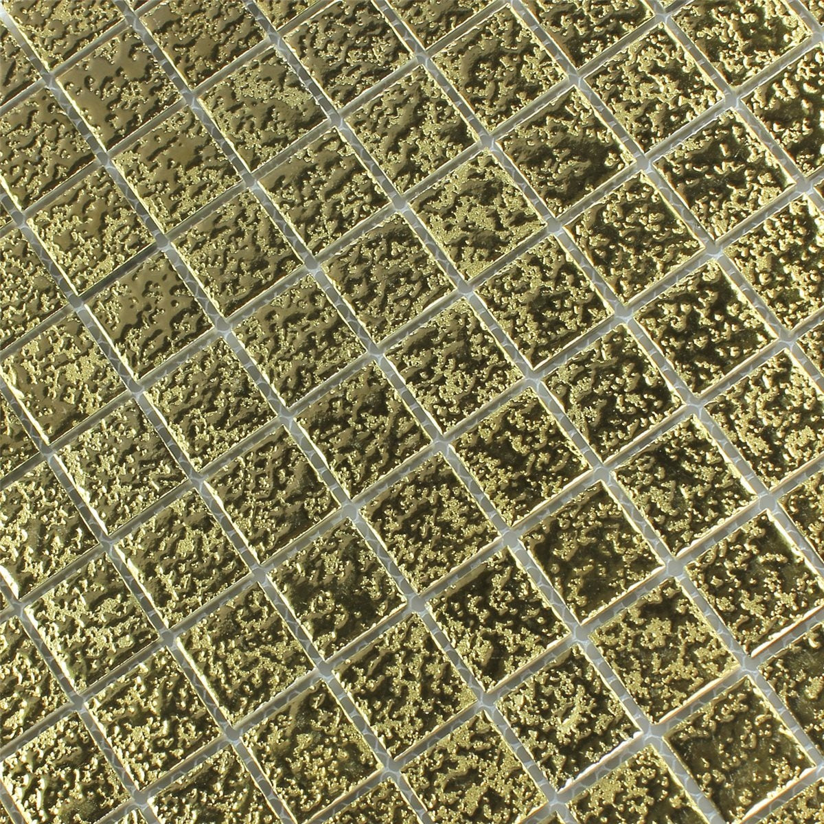 Golden ceramic mosaic for walls by luxury tiles