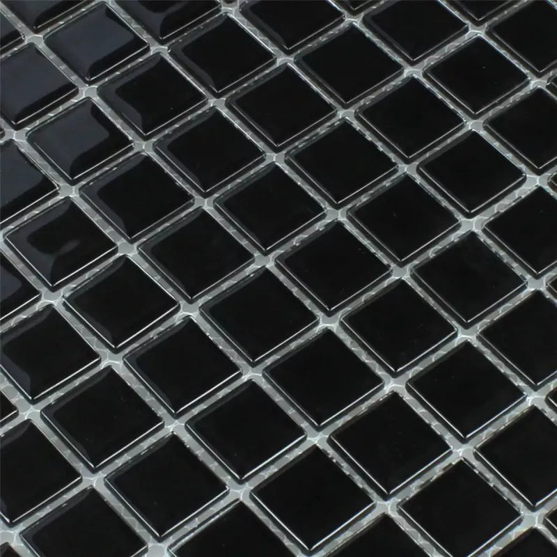 noir glass mosaic 