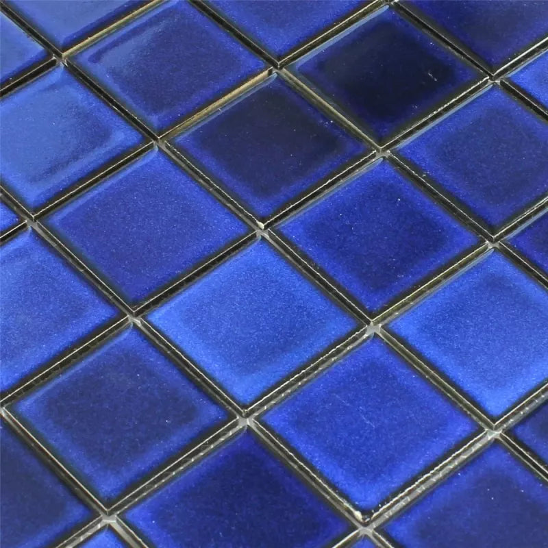 Mosaic Tiles | Ceramic Mirror Blue Uni