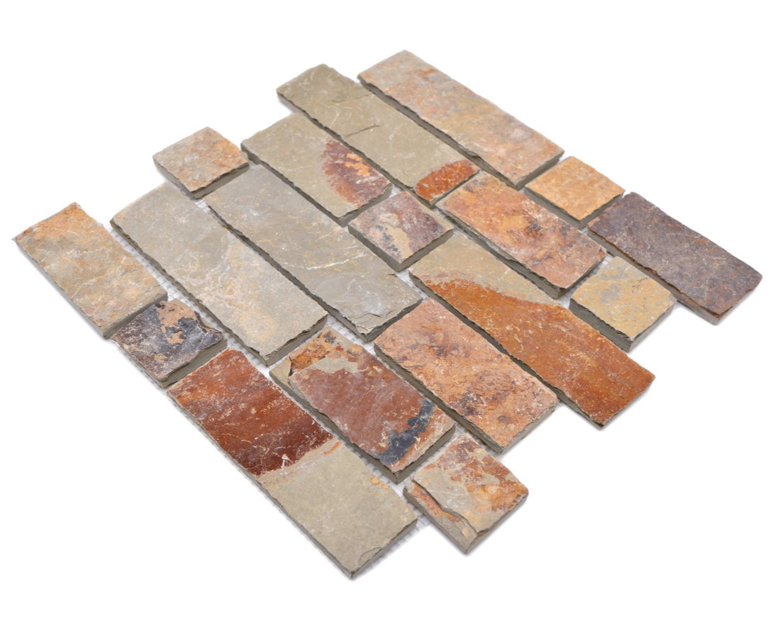 Multi colour mosaic 