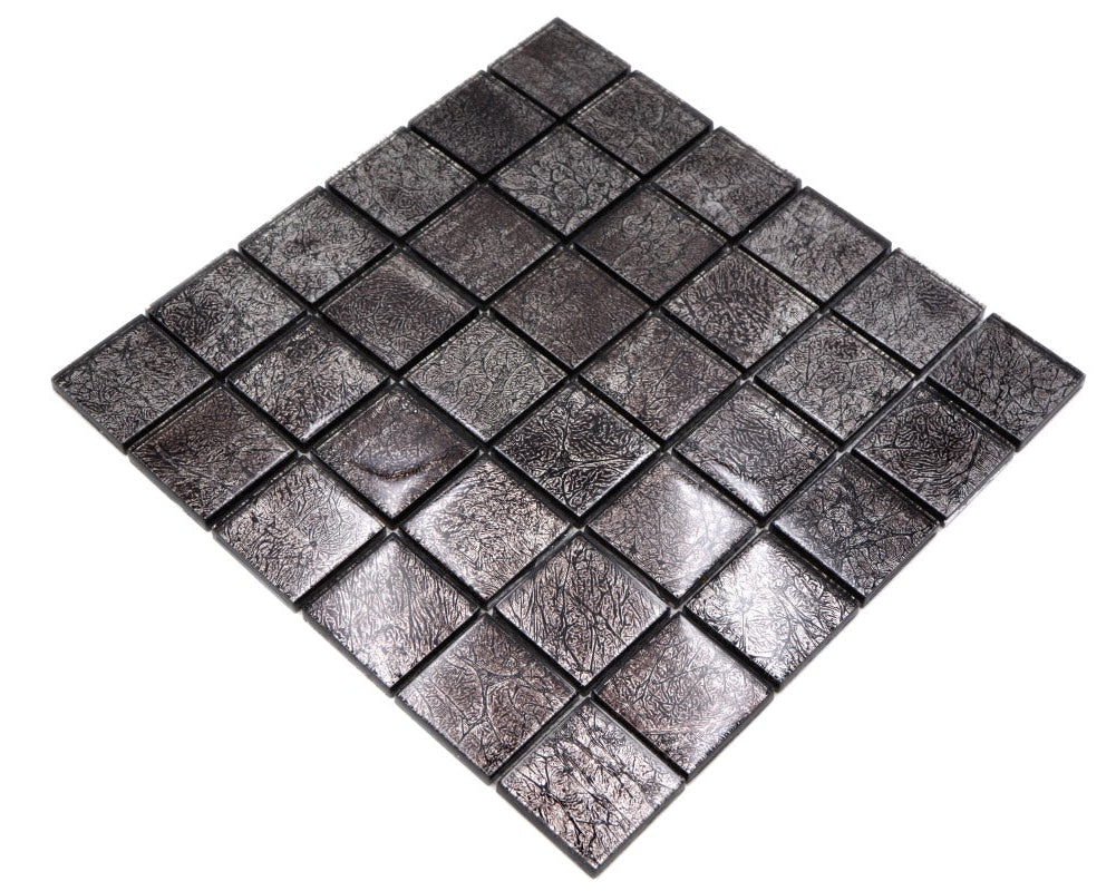 polished black mosaic 