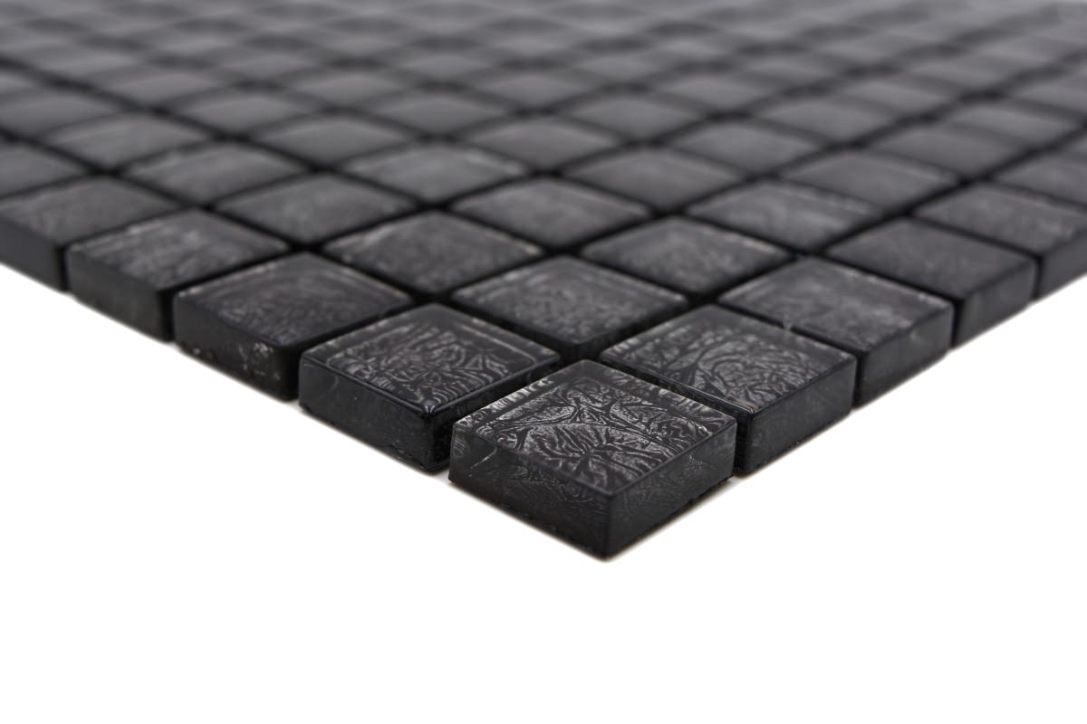 black glass tile