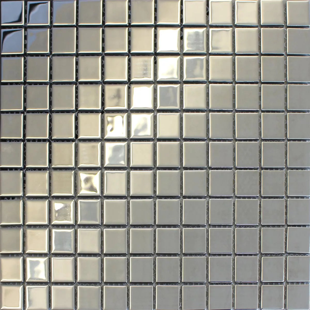 Silver Mosaic Tiles