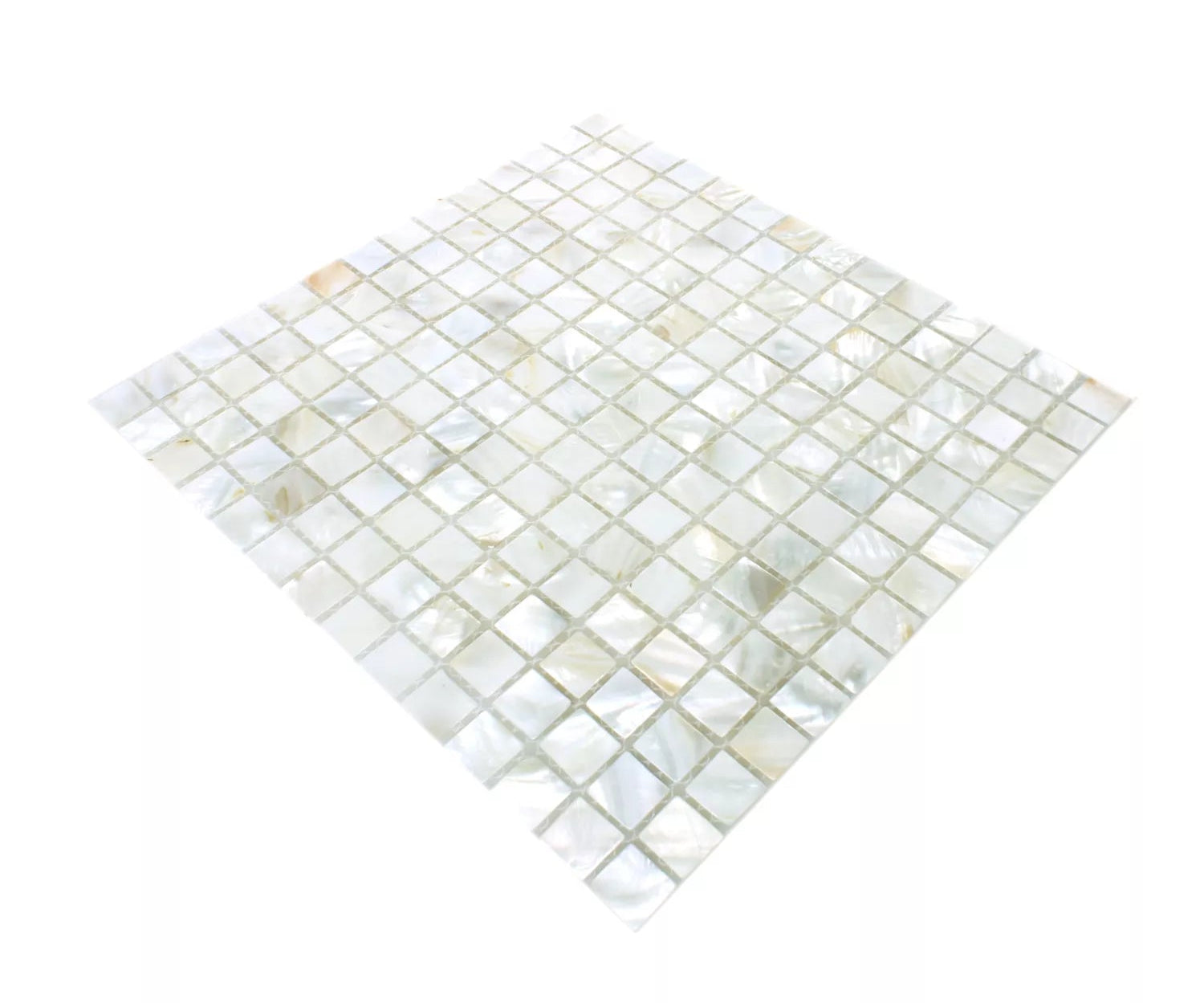 Mosaic Tiles Shell Kordon White Tile 305x305mm