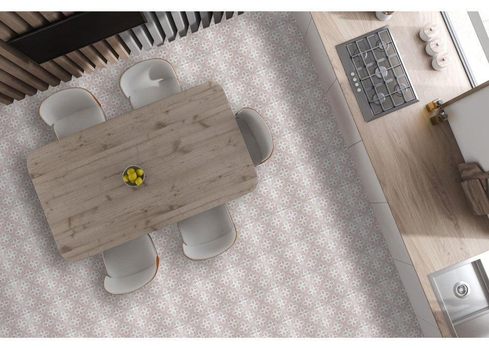 pink decor tile 