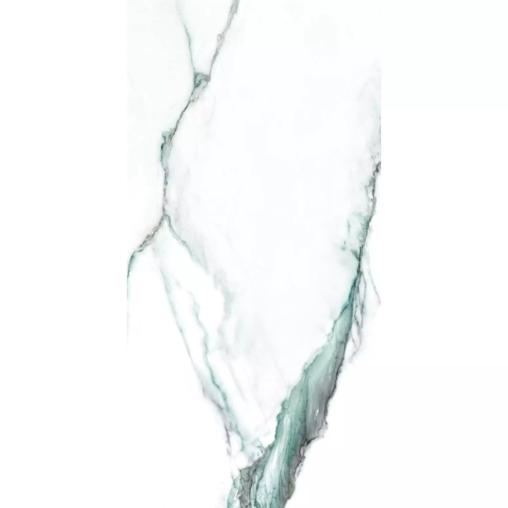 green polished marble effect porcelain tiles