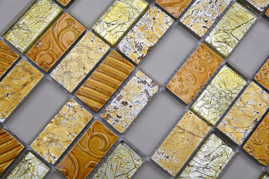 Gold Mosaic Tiles