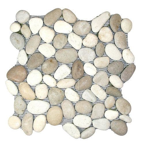 Natural Stone Pebble Mosaic 