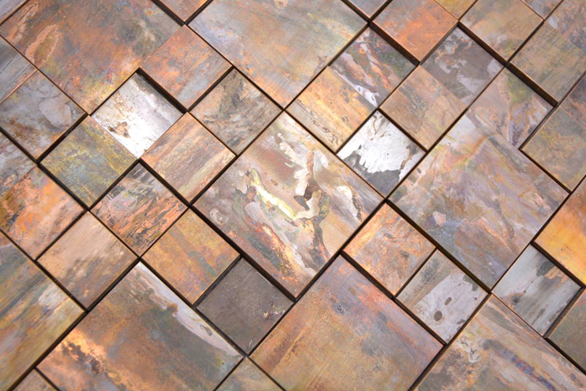 Copper Bronze Mosaic Tile