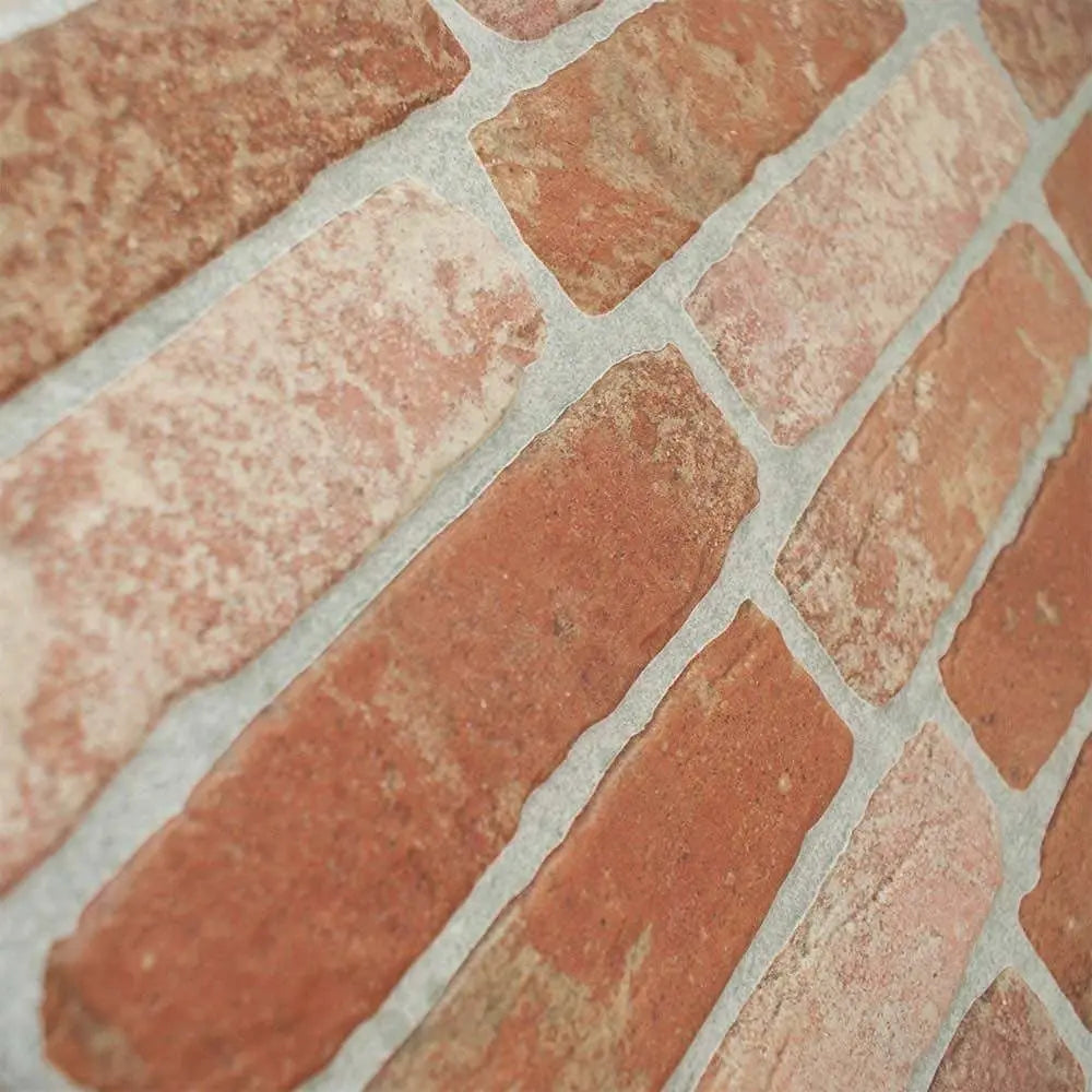 mixed brick effect porcelain 