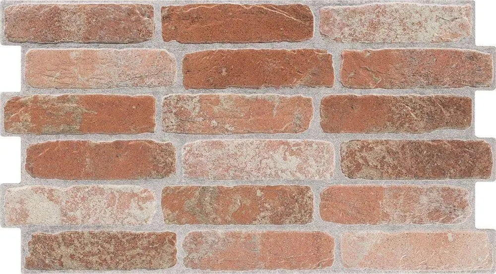Red brick slip
