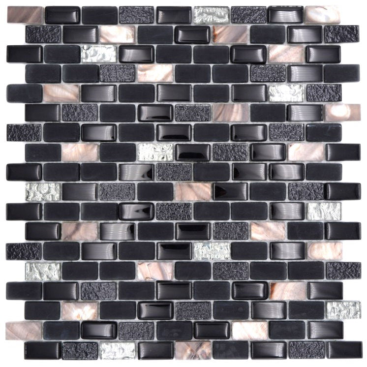 Black pearl mix tile 