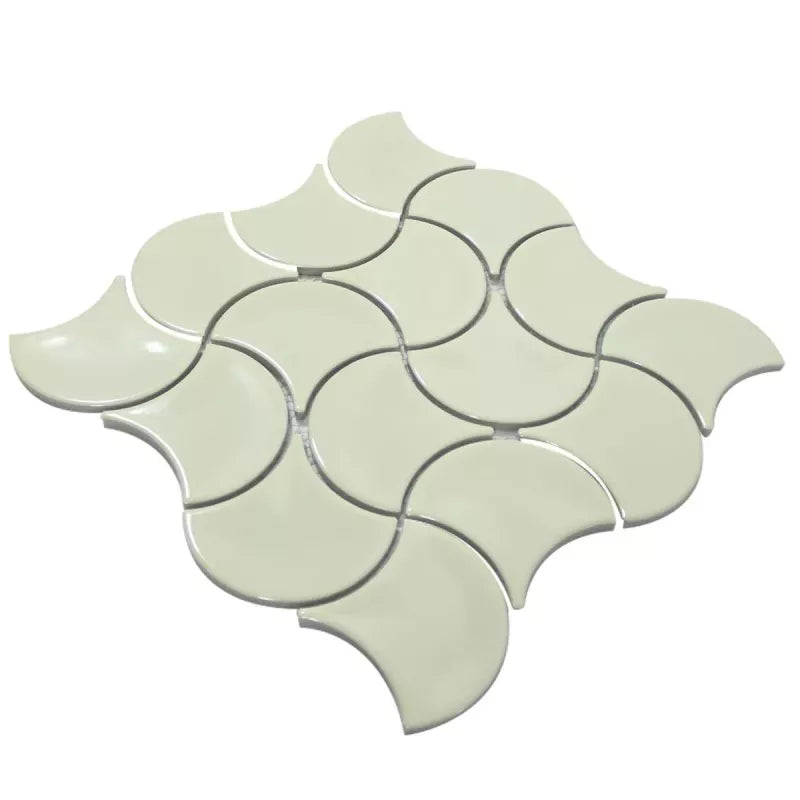 scallop pattern mosaic 