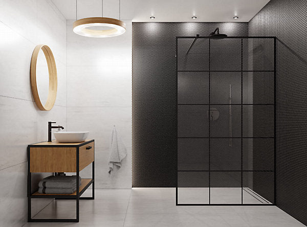 Black penny bathroom shot 