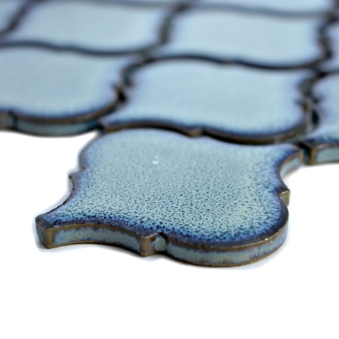 blue green arabesque mosaic 