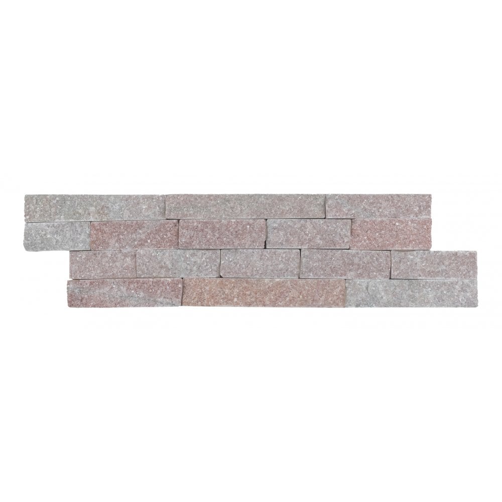 pink natural stone tile 