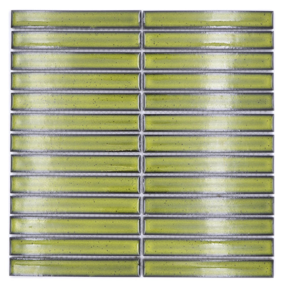 light green gloss mosaic 