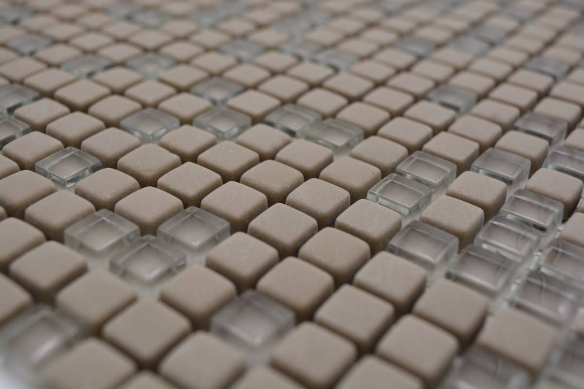 beige mosaic tile