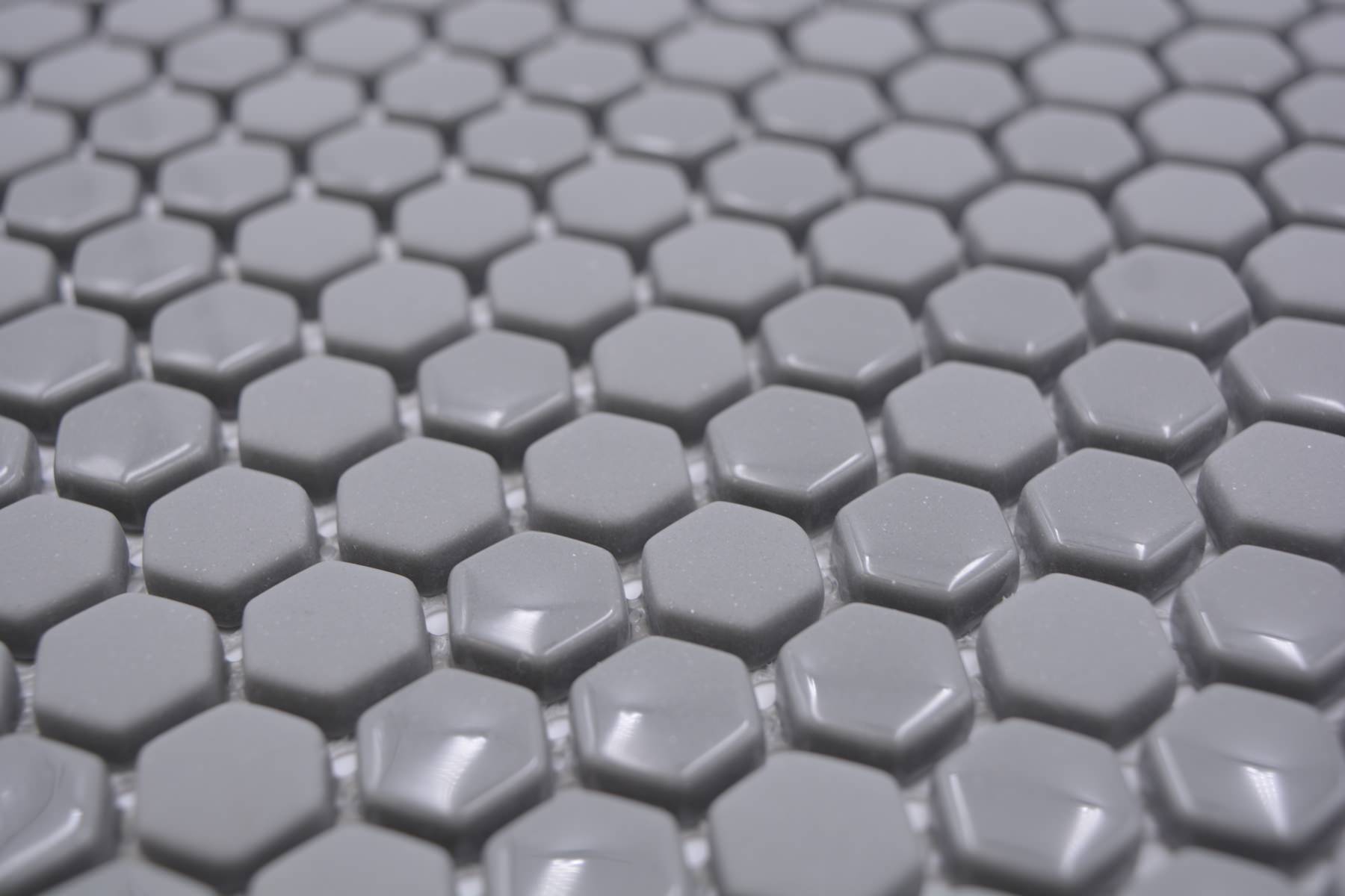 grey gloss matt mosaic tile 