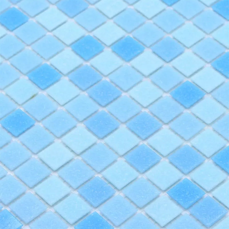 20mm blue pool tiles