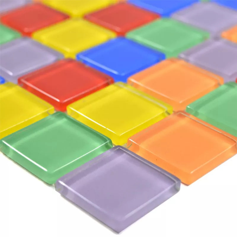 glass mosaic tile colours