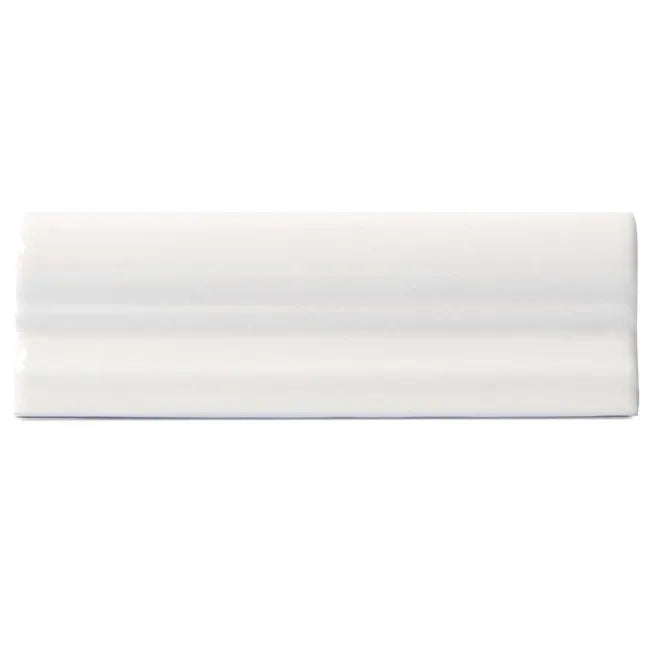 White Victorian border tile 