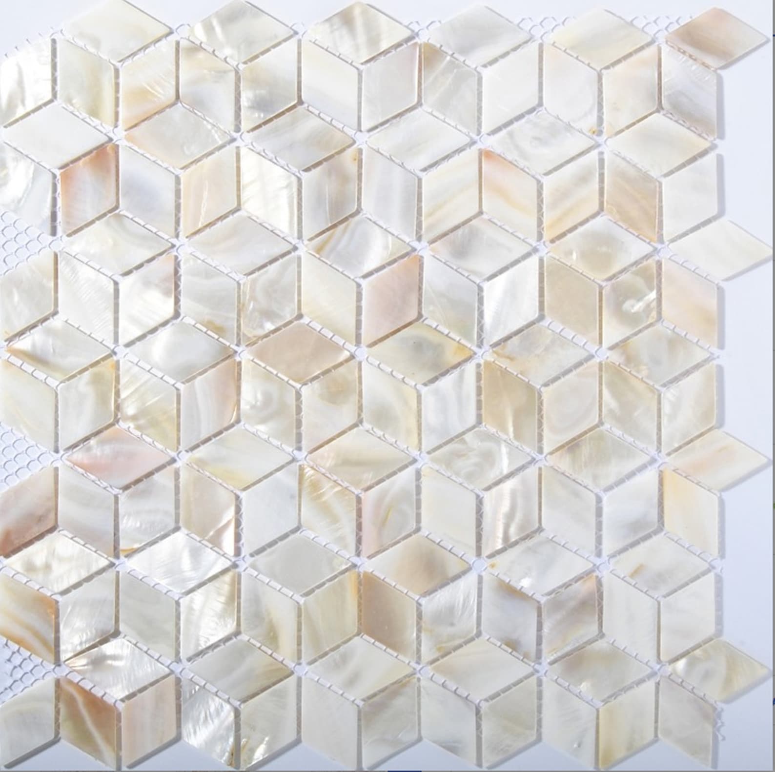 pearl beige handmade mosaic 