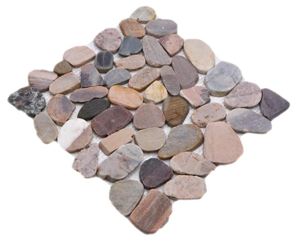 pebble multicolour tiles 