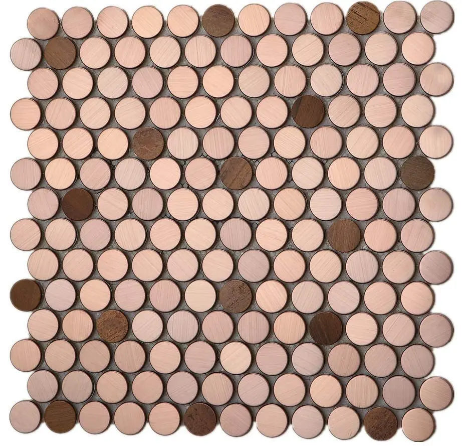 Bronze Hive Mix Mosaic 300x300 Tile Luxury Tiles