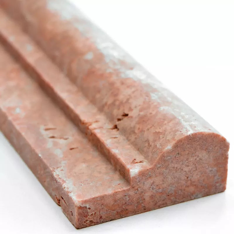 red border stone tile