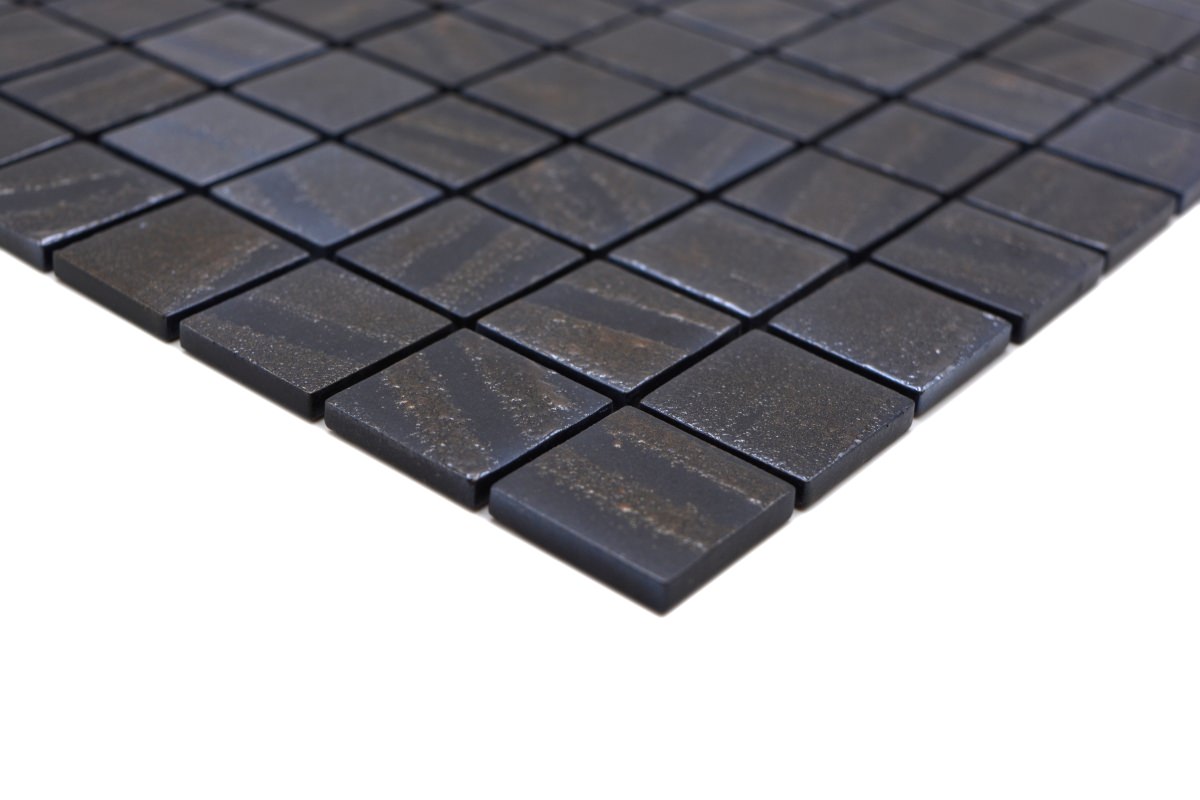 Black Blue Mosaic Tiles