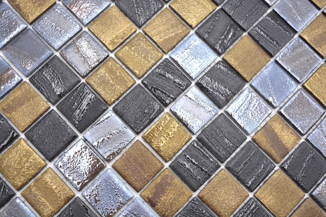 Streak Mix Mosaic Tile