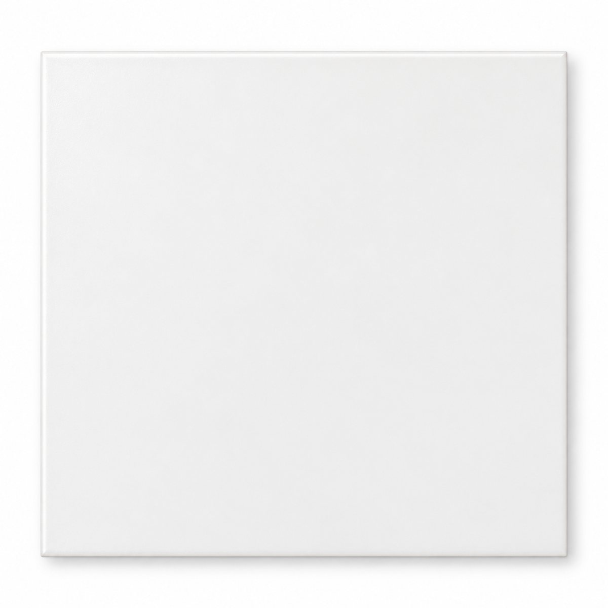 Soho White Satin Ceramic Square Wall and Floor Tile 316 × 316mm for monochrome checkerboard flooring.