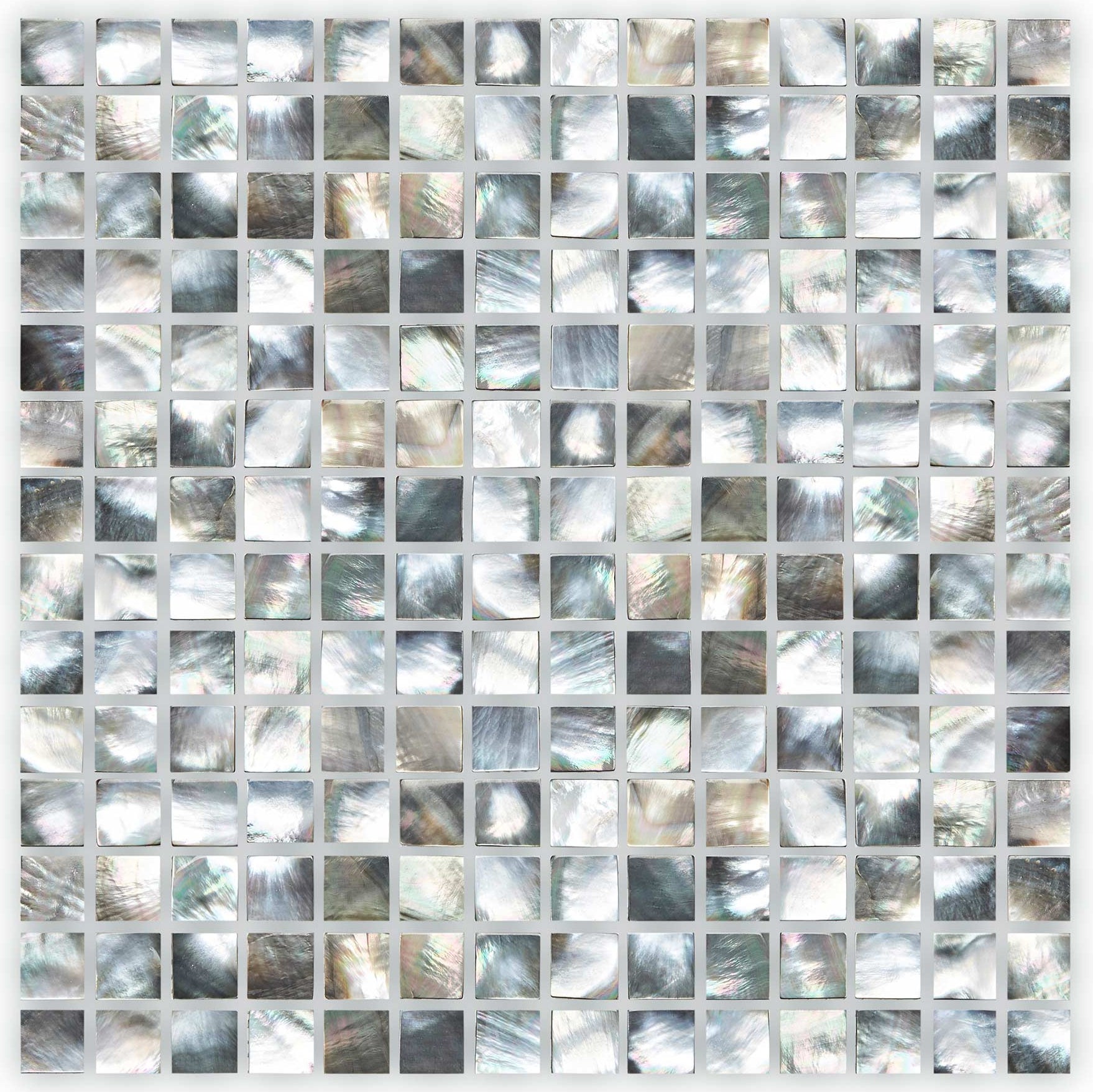 Black pearl mosaic tile