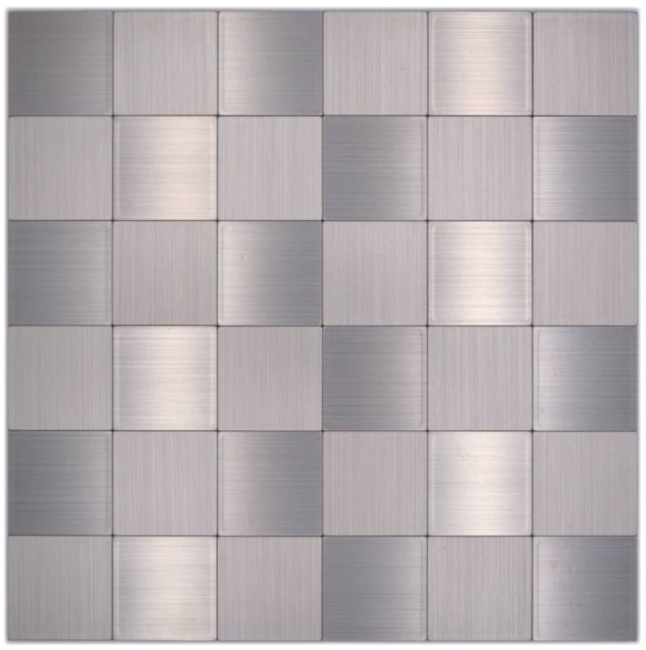 Silver Backsplash Tiles