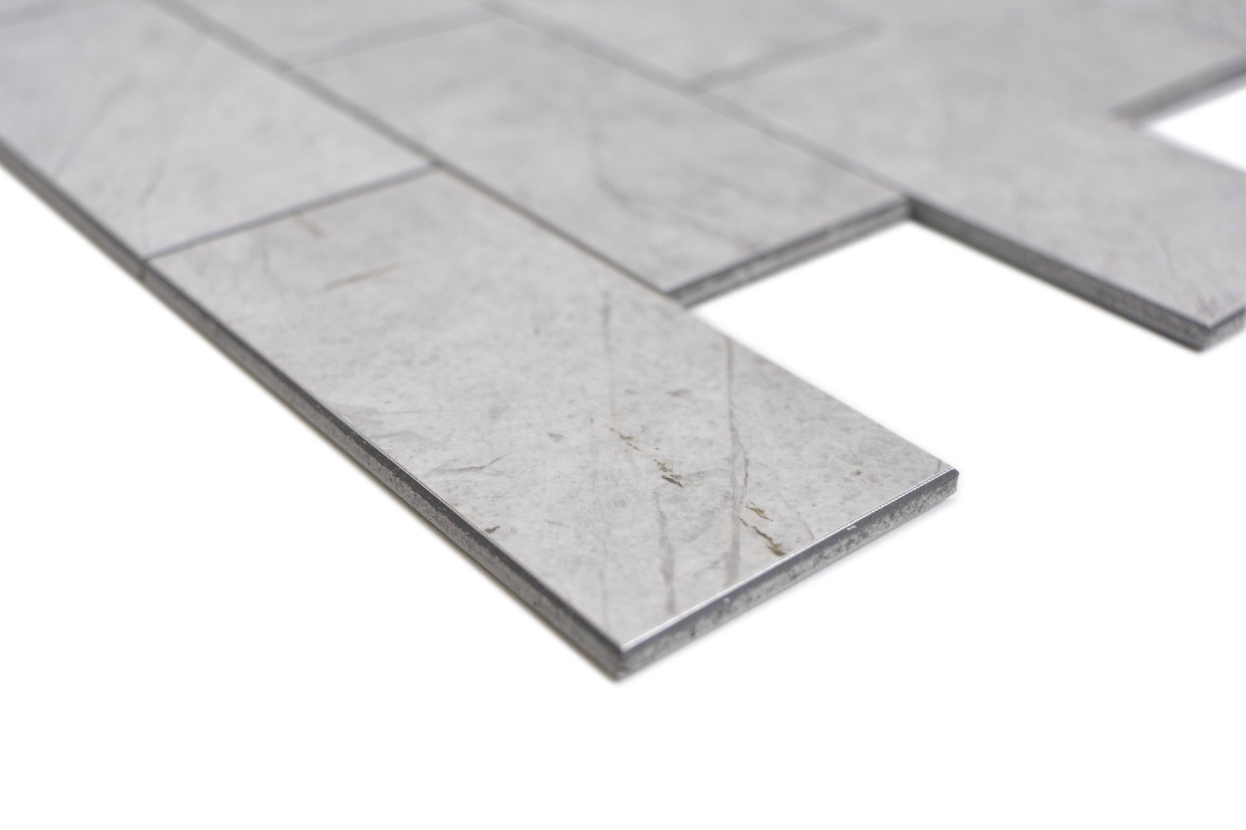 Grey Self-Adhesive Mosaic Tile