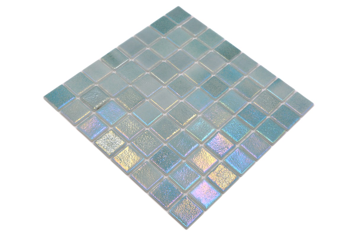 Green Blue Glass Swimming Pool Mosaics