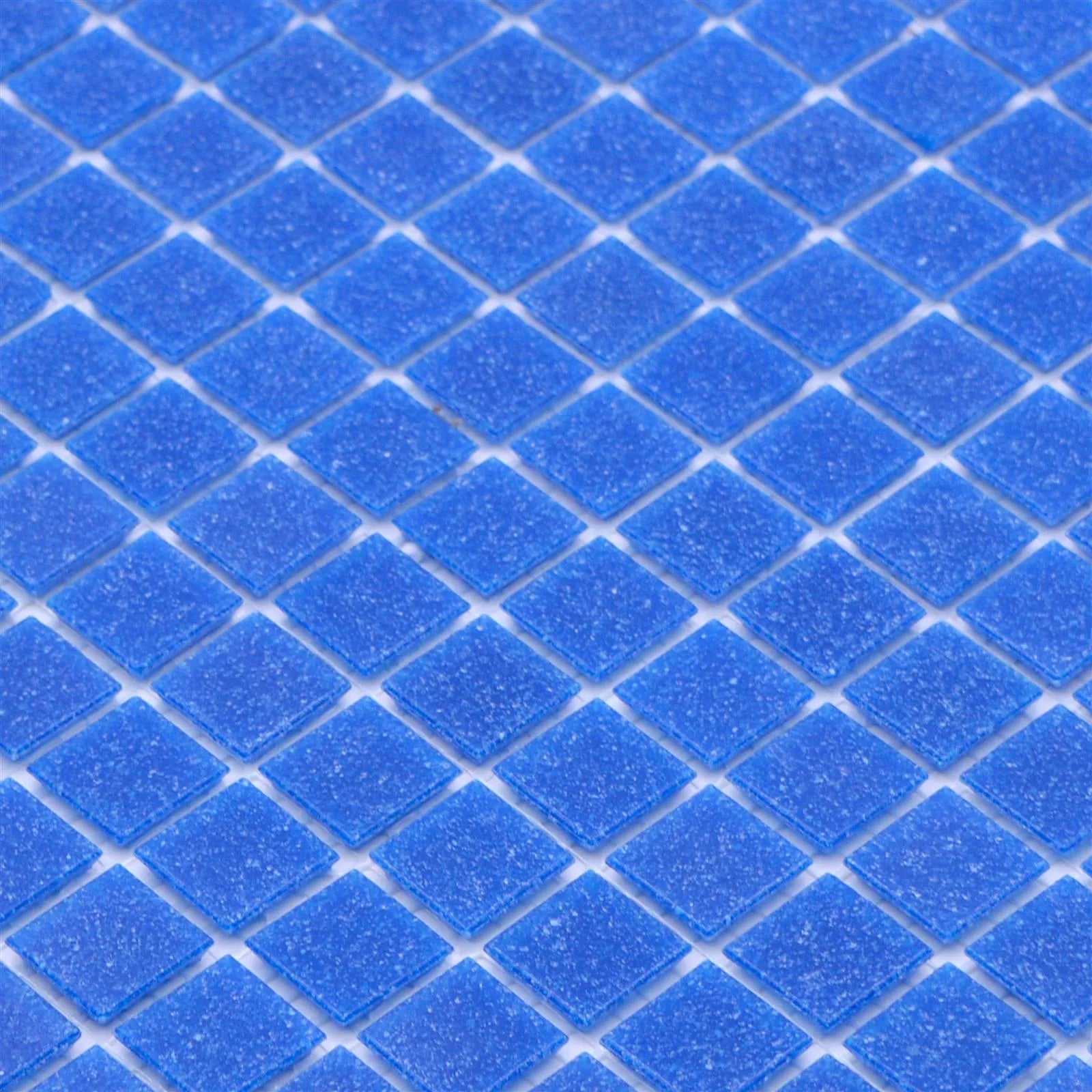 Swimming Pool Mosaic North Sea Dark Blue Uni 3