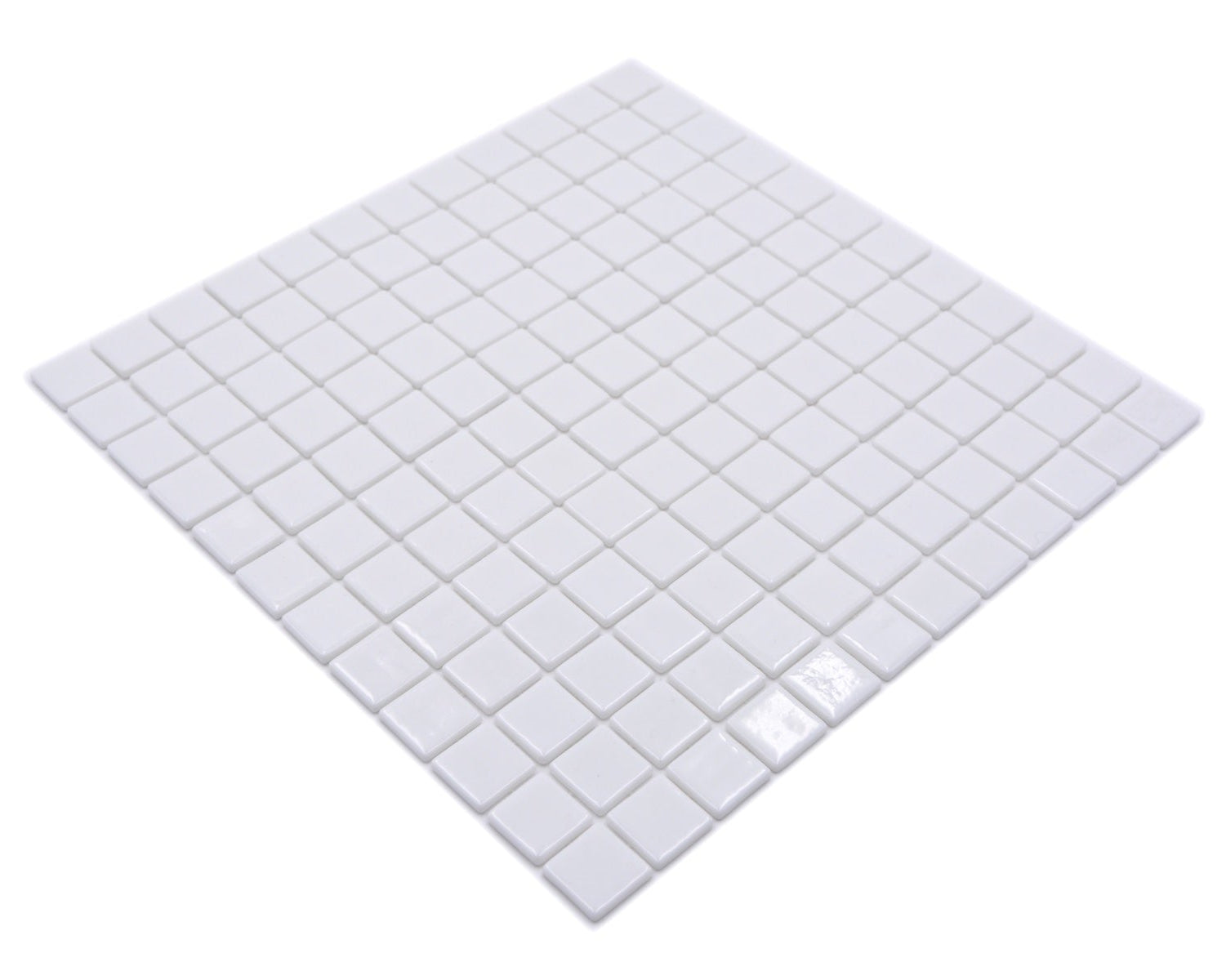 pure white mosaic 