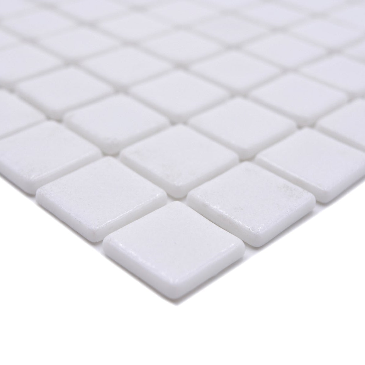 white matt mosaic 