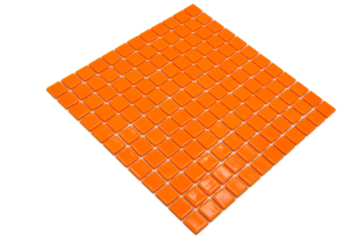 Swimming Pool Mosaic Tile Candy Orange