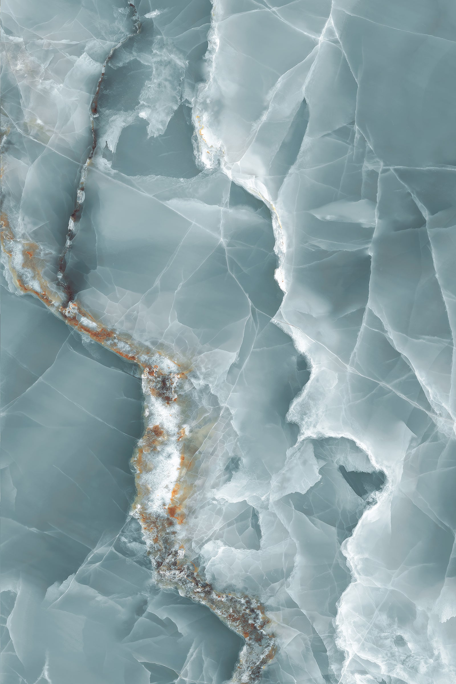 Turquoise Green  onyx feature tile 