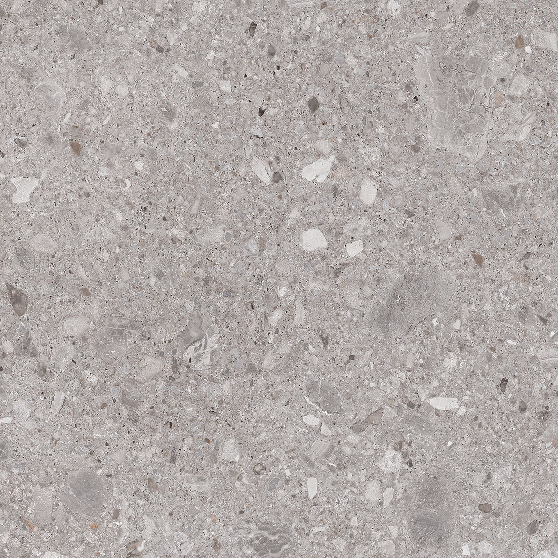 Terrazzo Piedra Concrete Effect Tile 60x60 cm