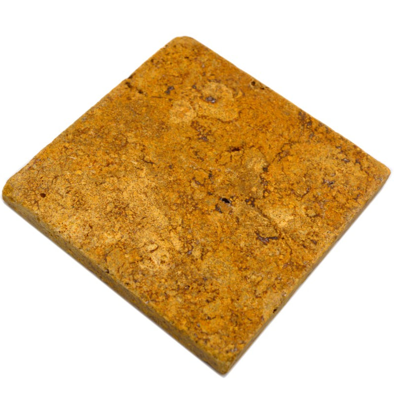 golden natural stone tile