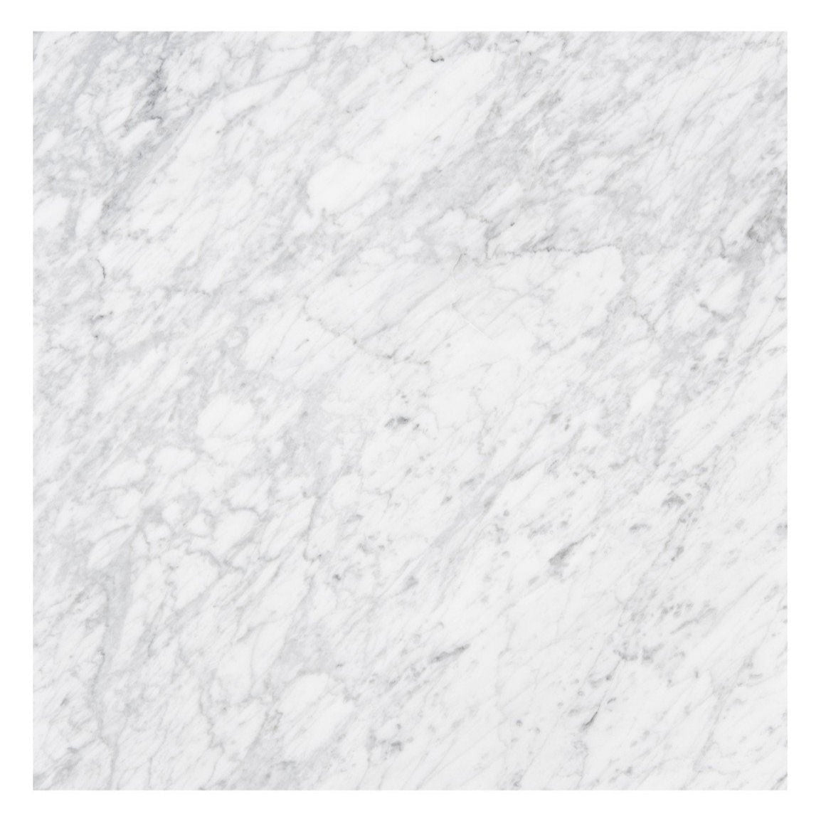 White Honed Marble Tile 