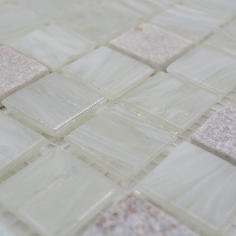 White  Mosaic Tile