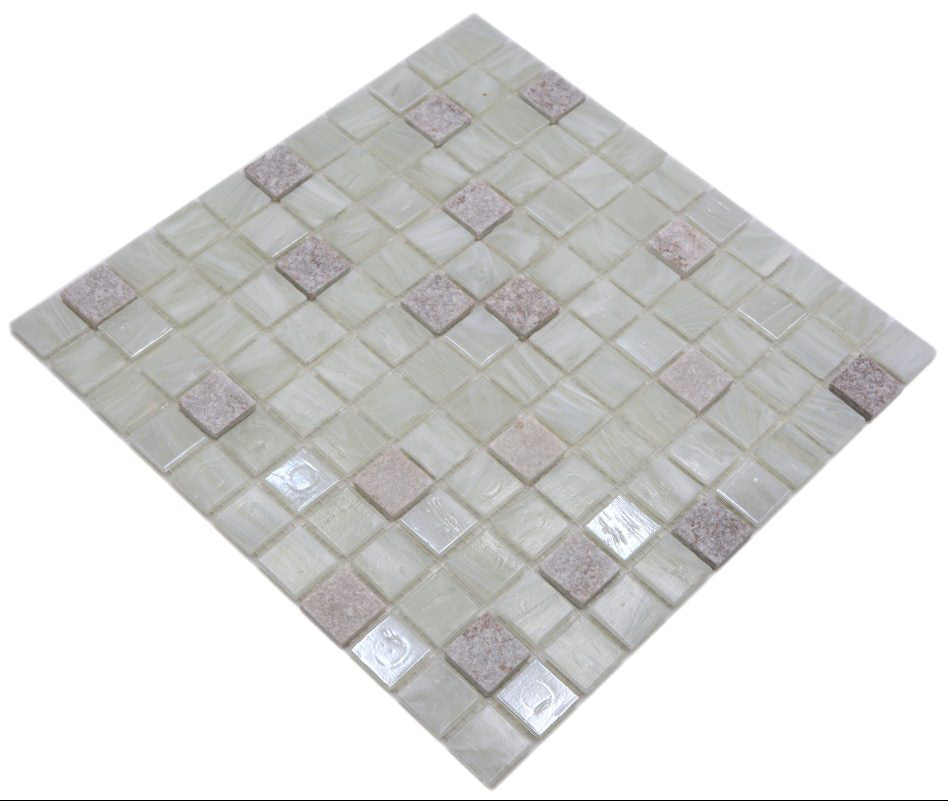 Vanilla White Mosaic Tile